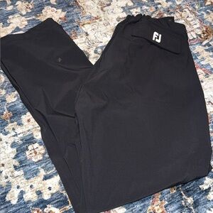 [EUC] FootJoy DryJoys LTS Golf Rain Pants Black Style 34657 Men LG Retail $250